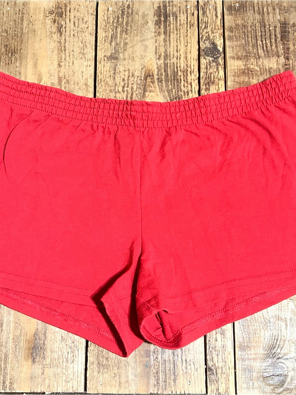 offe Women’s Red Running Athletic Shorts Size Large